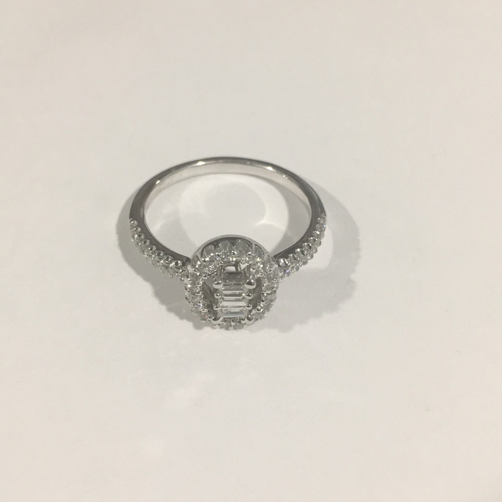 14k White Gold Diamond 💎 Engagement 💍Ring 1.00ct